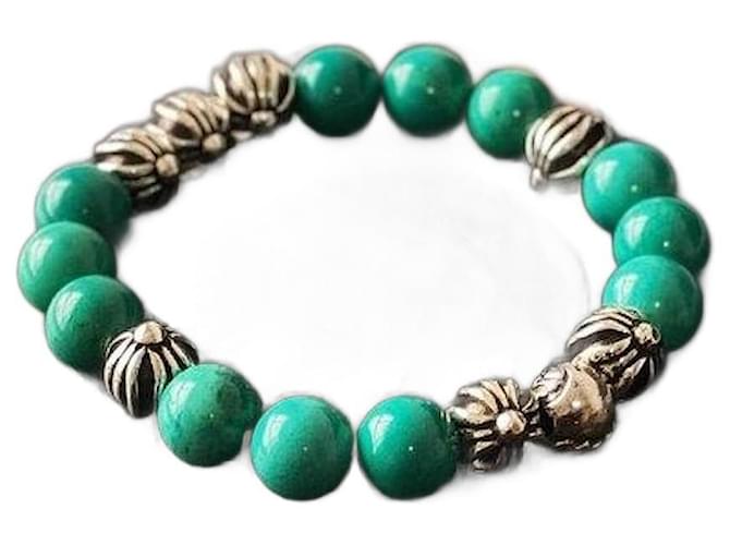 アクセサリー CHROME HEARTS BEAD Bracelet Turquoise TURQUOISE BEAD BRACELET 8MM - Chrome World JP