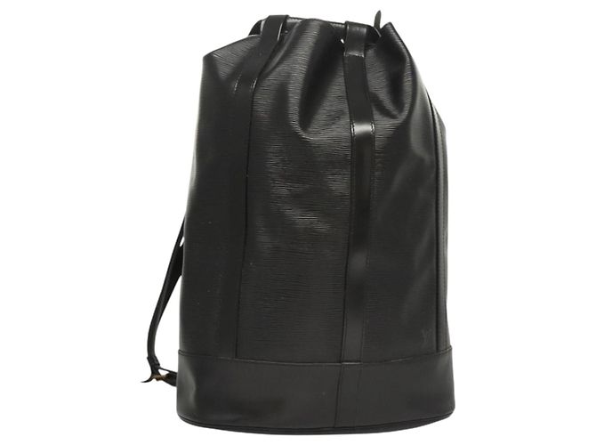 LOUIS VUITTON Epi Randonnee GM Shoulder Bag Black M43082 LV  display picture 1