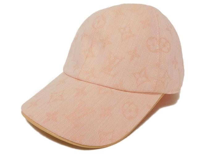 Louis Vuitton Be My Cap Monogram Cotton Cap Pink ref.2276246
