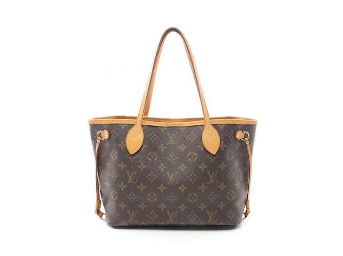 Designer Handbags Louis Vuitton Monogram Canvas Neverfull Pm Louis Vuitton  Neverfull PM Tote Bag Brown Monogram Patent Leather