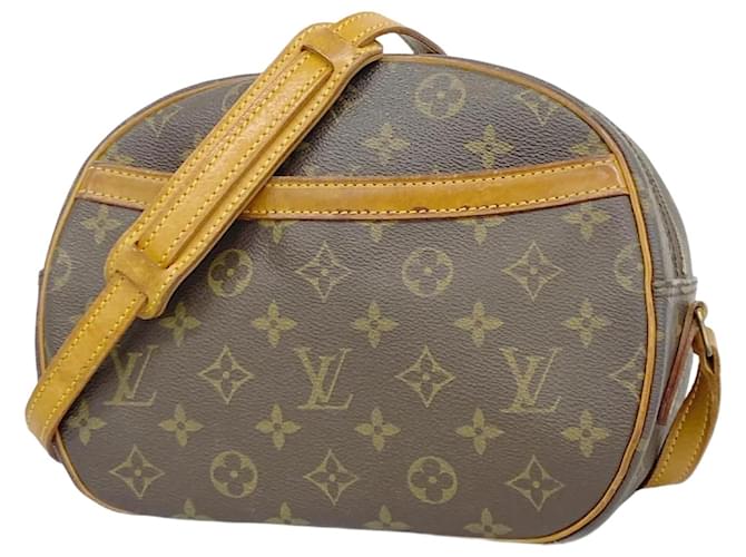 Louis Vuitton Monogram Blois Shoulder Bag Brown Joli
