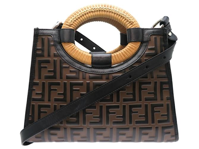 Shopper Tote Bag Fendi Runaway Shopper Small Fendi Zucca Runaway