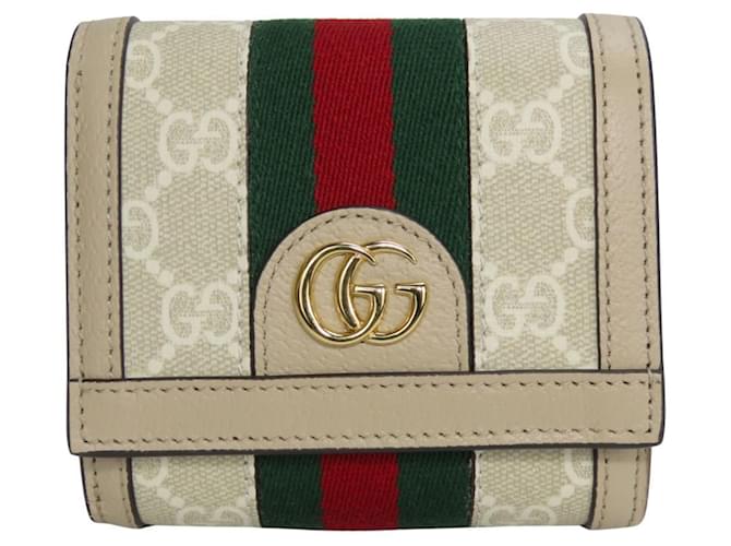折りたたみ財布 SUPREME GG FABRIC BI-FOLD Gucci GG Supreme compact wallet Japan limited butterfly