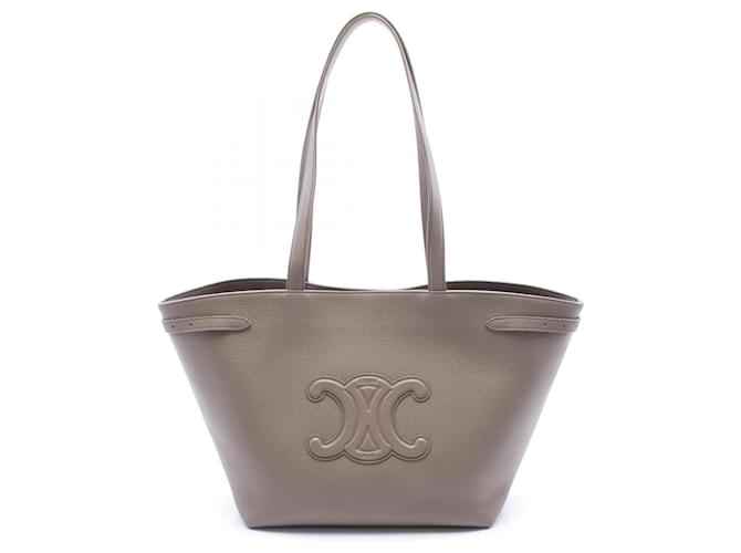 VIP【送料関税込】CELINE ANAIS CUIR TRIOMPHE SMALL TOTE BAG MINI CABAS ANAIS CUIR TRIOMPHE IN GRAINED CALFSKIN - TAN