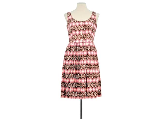 Prada Linen dress Pink ref.JC2297118 (Sold) - Joli Closet