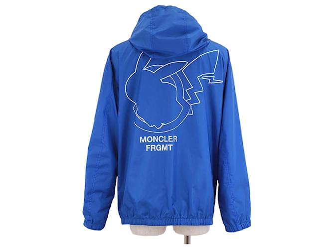 MONCLER FRAGMENT HIKARU パーカー　ブルー　2 MONCLER FRAGMENT HIKARU パーカー ブルー 2 - メルカリ