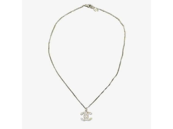 アクセサリー CHANEL Coco Mark Rhinestone Necklace Chanel Coco Mark Rhinestone B Necklace 06A 2006 Fall/Winter