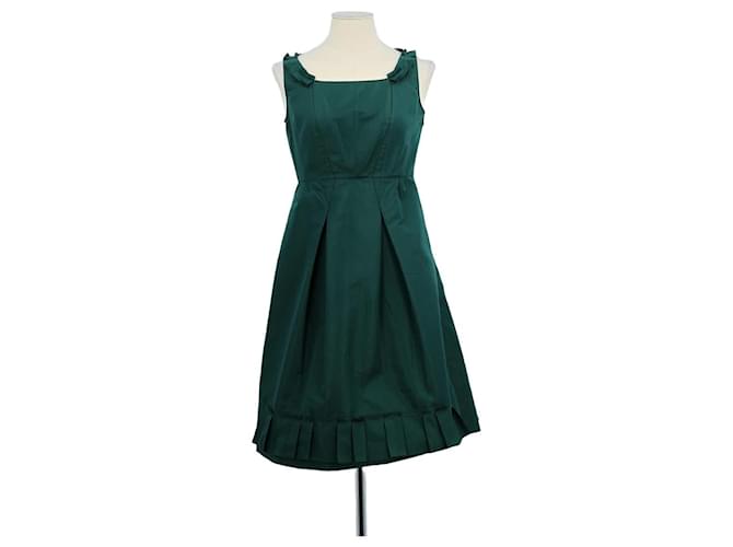 Miu Miu Green dress (Sold) - Joli Closet