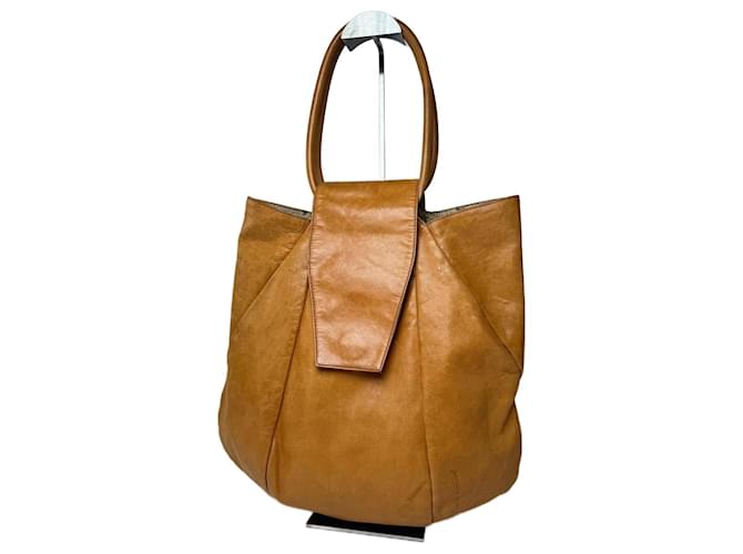 【美品】Vivienne Westwood 2WAYバッグ キャメル Vintage Vivienne Westwood 2 Way Leather bag camel ref.2319441