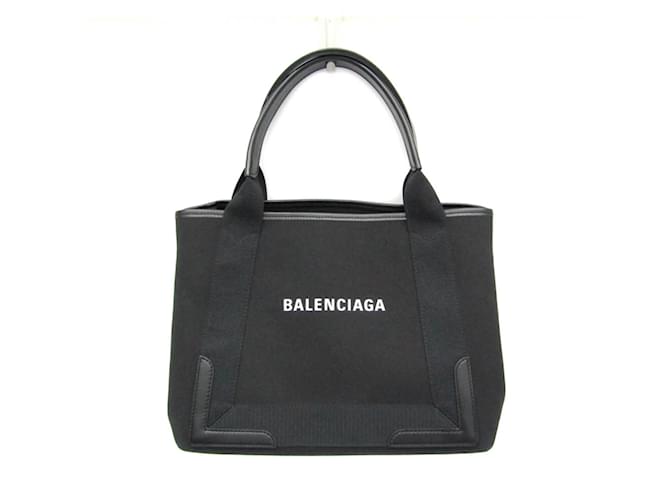【BALENCIAGA】NAVY CAVAS S TOTE BAG Balenciaga Small Navy Cabas Tote Bag | Neutrals | FARFETCH