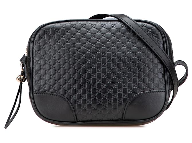 Leather Gucci Mini Bree Crossbody GUCCI Microguccissima Mini Bree