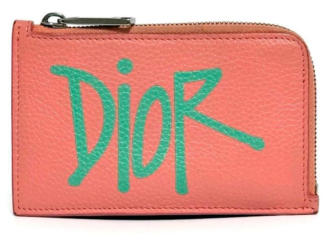 Shawn Stussy Wallet Dior And Shawn Card Holder Dior X Shawn Stussy