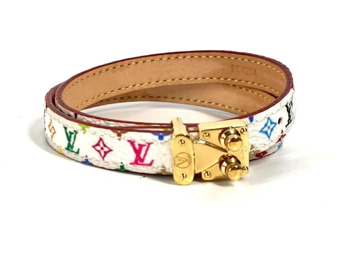アクセサリー Louis Vuitton Takashi Murakami Bracelet 1 Biz Day Ship Louis Vuitton x Takashi Murakami Monogram Cherry