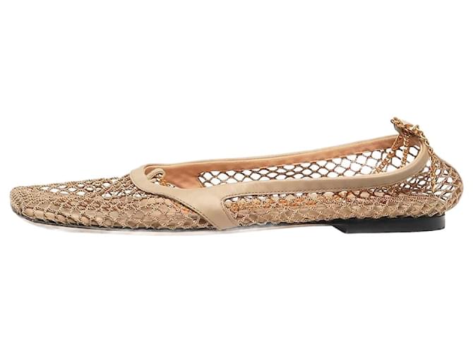 Square Bottega Veneta Flats Bottega Veneta Blink Flat Sandals For