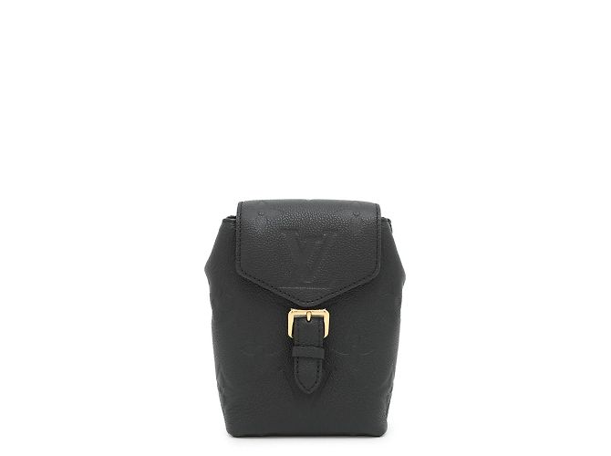 Louis Vuitton Monogram Empreinte Tiny Backpack M80596 Rucksack LOUIS VUITTON Tiny Backpack Monogram Empreinte Leather Noir  main image 3