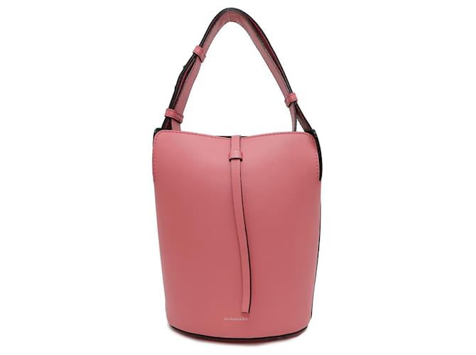 Burberry Pink Leather Handbag ref.2342241 - Joli Closet