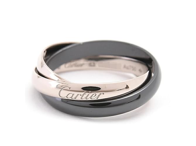 Bague Trinity pour homme de Cartier Or blanc Joli Closet