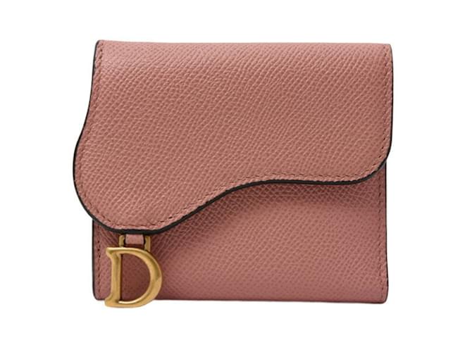 Christian Dior Women's Wallet - Saddle Lotus Compact Tri