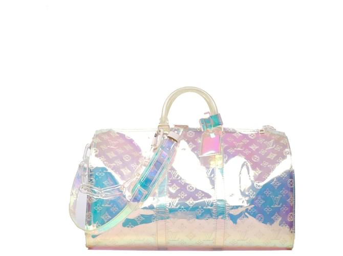 LOUIS VUITTON Louis Vuitton Limited Edition Keepall 50 Prism Bag