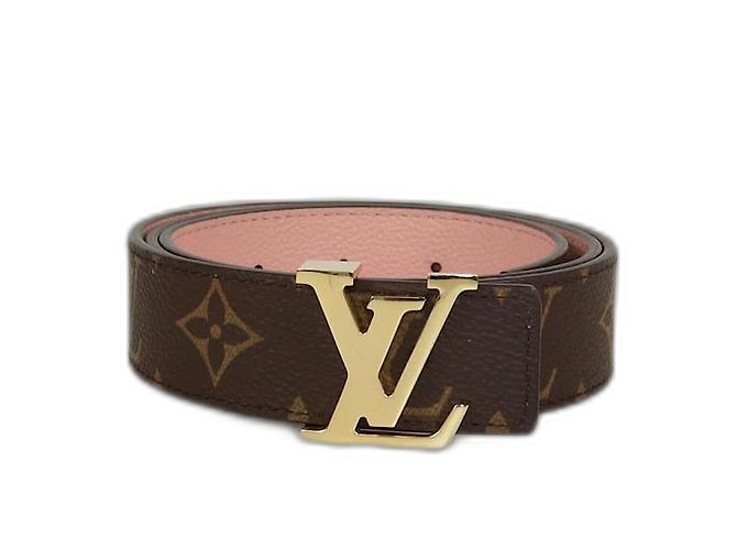 Louis Vuitton Rose Poudre/Monogram Reversible 30mm LV  display picture 3