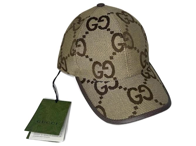 Cappello Gucci Jumbo Beige Cotone Joli Closet