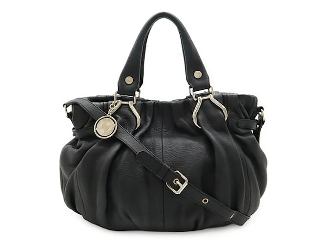 バッグ CELINE LEATHER PILLOW SMALL HAND BAG CELINE Leather Pillow Small Handbag Brown WS12184 – NUIR VINTAGE