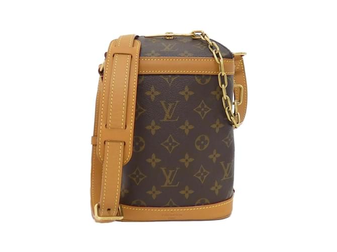 Louis Vuitton Monogram Milk Box Shoulder Bag Brown Cloth ref
