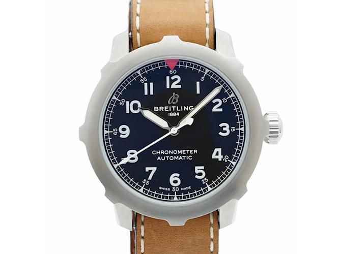 Reloj de hombre Breitling Aviator AB2040 con esfera negra ref