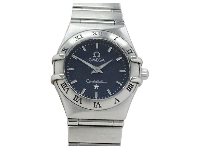Omega Constellation Navy blue Steel ref.2415850 - Joli Closet