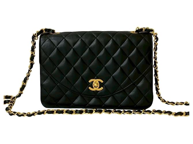 美品 CHANEL COCO MATELASSE SHOULDER BAG CHANEL Matelasse Rectangular Coco Mark Chain Shoulder Bag