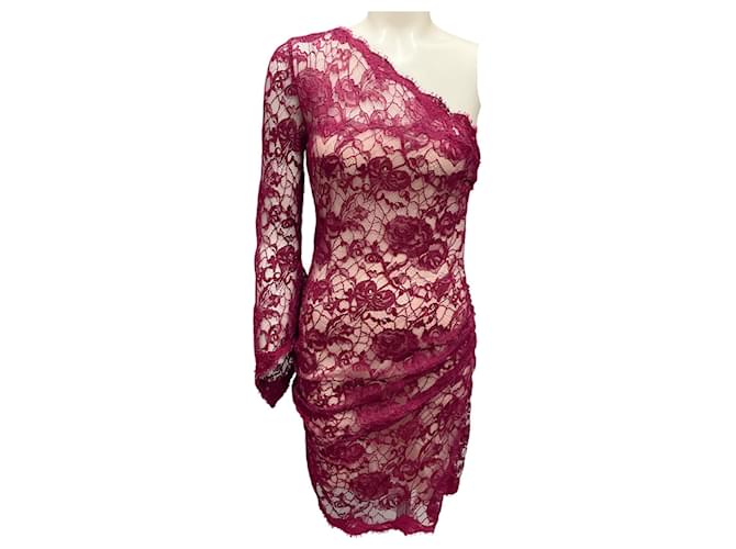 emilio pucci red dress New EMILIO PUCCI Red Carpet,Magenta,Ruffled,Lined dress It 38,US 0-4,UK 6,XXS-XS