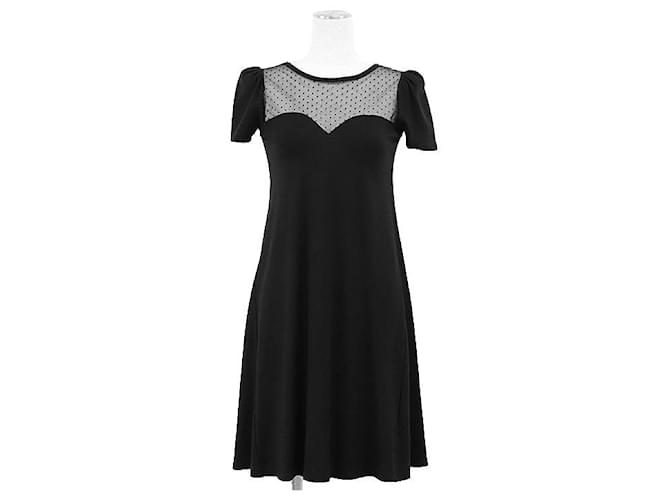 Red Valentino Stretch Jersey Dress Black ref.2383392 - Joli Closet