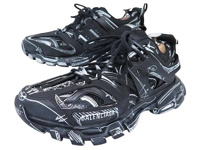 NEW BALENCIAGA TRACK GRAFFITI 542023 SHOES 7 40 41 SNEAKERS