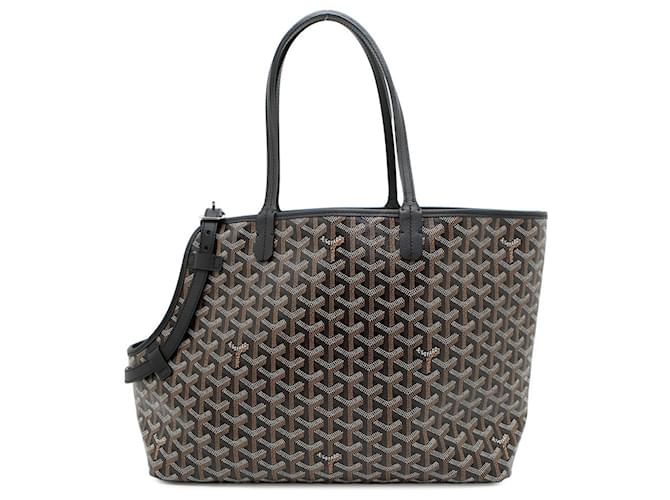 Goyard トートバッグ ブラック Goyard Black Tote Bag for Small Dogs Leather Plastic ref.JC2439383
