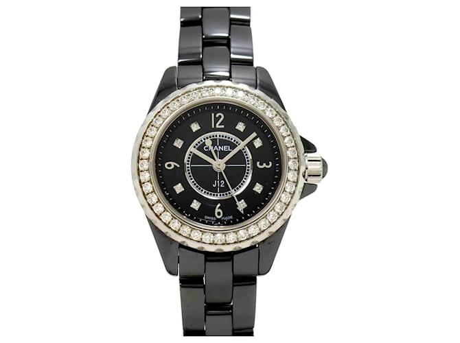 Reloj de Mujer Chanel J12 29mm H2571 con Bisel de Diamantes ref