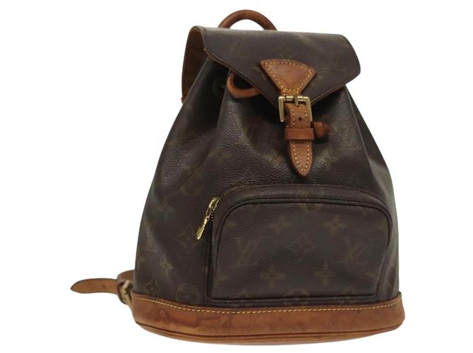 LOUIS VUITTON Monogram Montsouris PM Backpack M51137 LV Auth  display picture 1