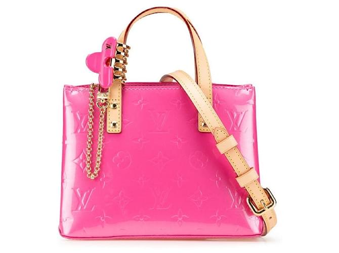 Pink Designer Bag Louis Vuitton Louis Vuitton Vernis Mahibu Street