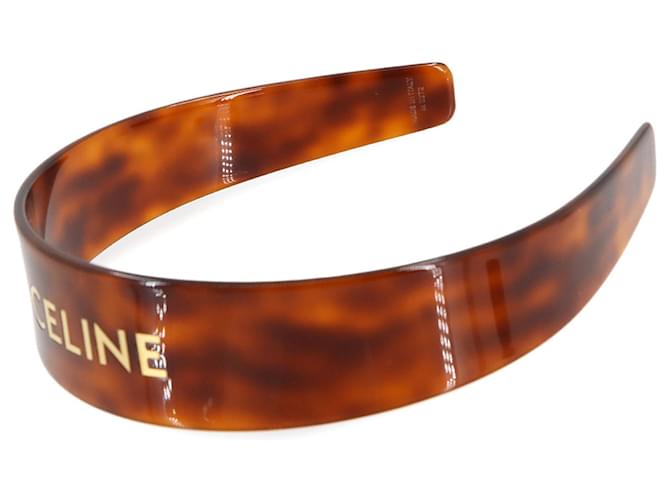 Céline Celine Tortoiseshell Headband Plastic ref.JC2470708 (Sold