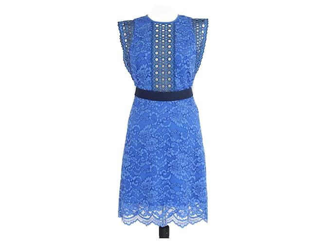 midi dress tie waist Mavi Women's Tie-Waist Midi Shirtdress In Dark Navy Zebra Print