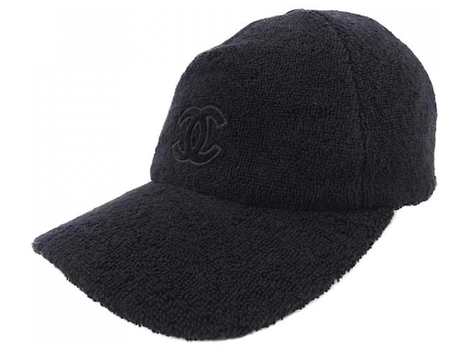 Chanel Cap Cotton Cap Black ref.JC2473731 (Sold) - Joli Closet