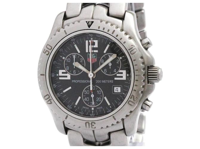 TAG HEUER Link Chronograph Jason Bourne Steel Watch CT1111 ref