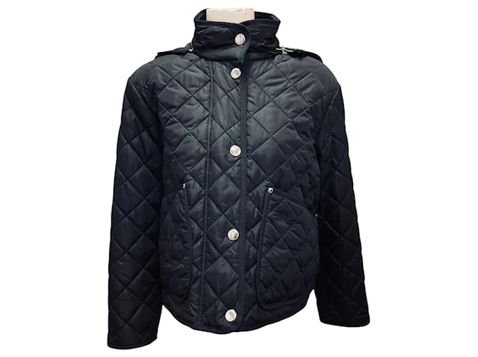 Veste courte en nylon matelassé noir Humbie de Burberry - Main Image