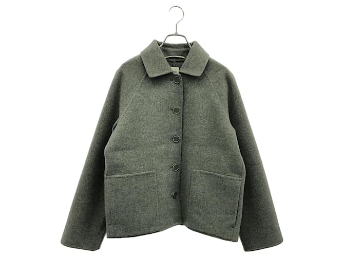 Hermès Hermes Jacket Cashmere Outerwear Grey ref.2479375