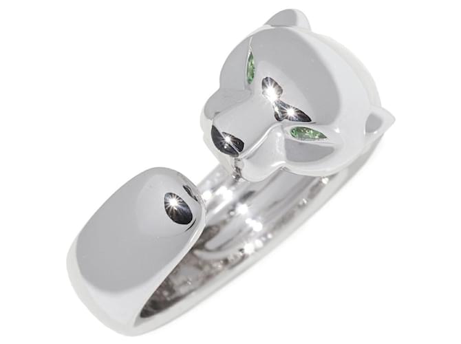 Bague Panthère de Cartier Masai en K18WG Taille 13 B40995 Métal