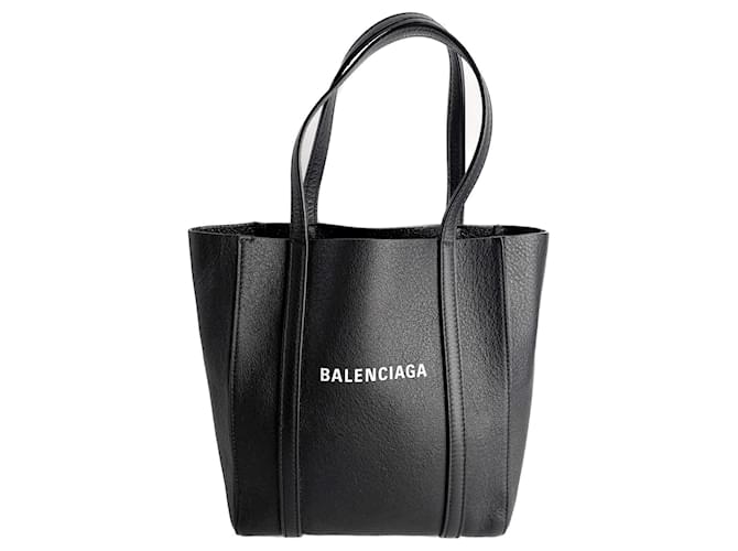 Balenciaga Everyday XXS Leather Tote Crossbody Black ref.2485675