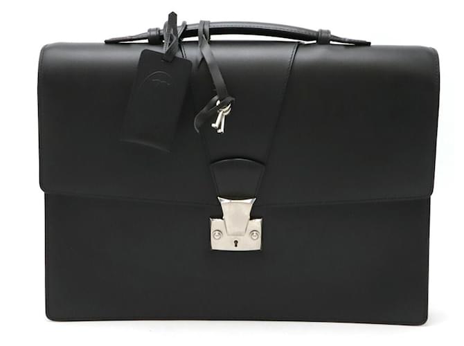 Cartier Tradition Leather Briefcase Black ref.JC2492137 (Sold