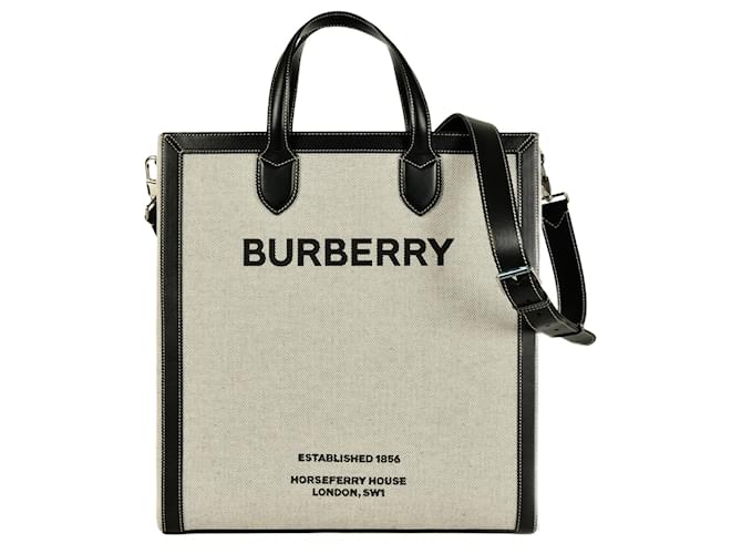Burberry Horseferry Print Shoulder Bag Black Cloth ref.JC2526999