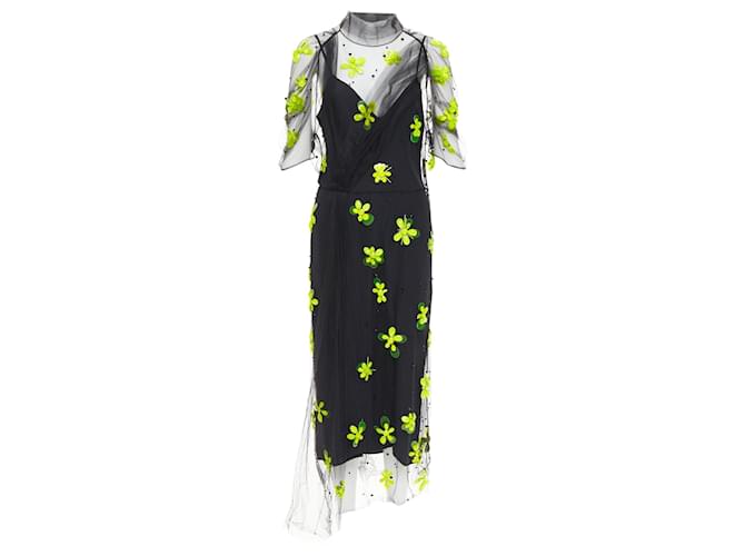 prada neon green dress Logo Prada Neon Collection Prada Fall Prada Neon 10 Neon Looks You Need From Prada PAPER Magazine