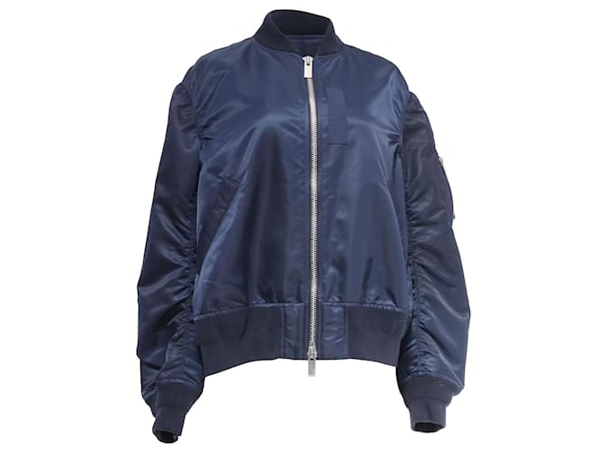 Sacai Nylon MA-1 Bomber Jacket Sacai MA-1 Shell Bomber Jacket in