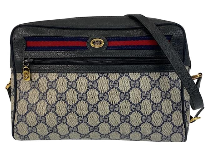 ショルダーバッグ GUCCI Shoulder Bag Vintage GG Supreme GUCCI Vintage GG Supreme Canvas Shoulder Bag Beige